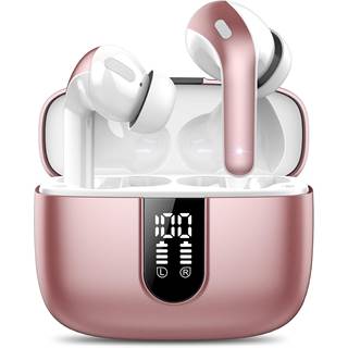 Écouteurs IKT X08 Rose Doré : 50h d'autonomie et son Hi-Fi
