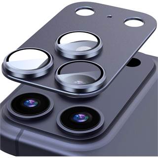 Diruite Protection Objectif Verre Trempé 9H pour iPhone 17 Pro - Bleu Intense