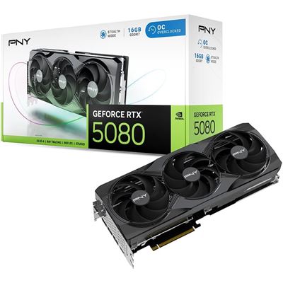 PNY GeForce RTX 5080 16GB OC - Carte graphique gaming