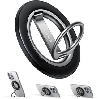 Support Anneau Magnétique Lamicall MagSafe - Double Charnière 360°