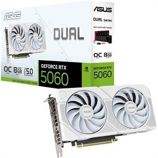 ASUS Dual GeForce RTX 5060 White OC Edition - Puissance & Élégance - 412,49 EUR