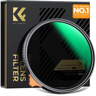 K&F CONCEPT Filtre ND Variable 67mm ND2-32 True Color Nano Hydrofuge