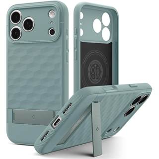 Coque Spigen iPhone 17 Pro Max Parallax S MagFit Vert Sauge