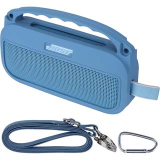 Housse en silicone Peyyargo pour Bose SoundLink Flex 2e génération - Bleu Crépuscule