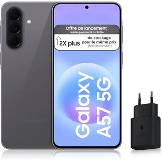 Samsung Galaxy A57 5G - 256 Go Gris