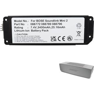 Batterie de Remplacement MXJFYY pour Bose SoundLink Mini II – 7,4V 3400mAh