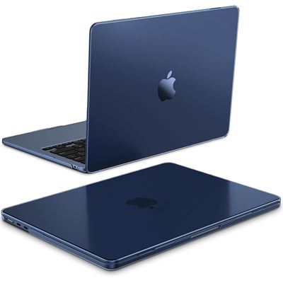 FINTIE Coque Ultra‑Fin pour MacBook Air 13,6" M2/M3/M4 (Minuit Mat)