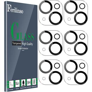 Protection Objectif Caméra iPhone 14/13 - Verre Trempé 9H (6 pcs)