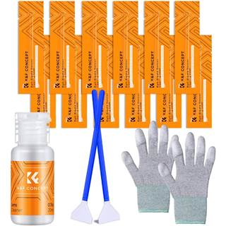 Kit Nettoyage Photo K&F CONCEPT - 16 Écouvillons + Liquide