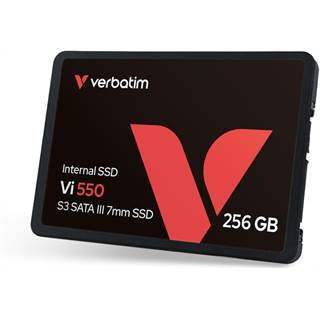 VERBATIM Vi550 S3 SSD - 256 GB 2,5" SATA III - Noir