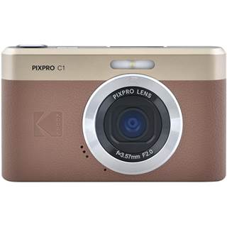 Kodak Pixpro C1 – Appareil Photo Compact 13MP, Zoom 4x, Marron