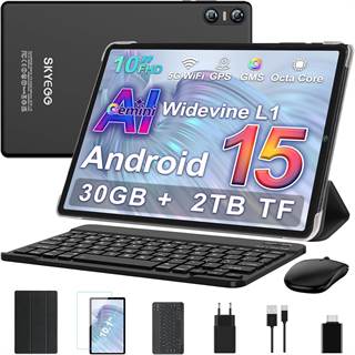 Pack Tablette SKYEGG K13 10" : Android 15 & Gemini AI