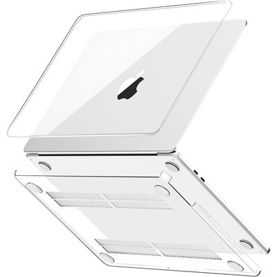 Coque Rigide Transparente pour MacBook Air 13 pouces M1 (2018-2020)