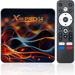 Box TV Android 14.0 RK3518 Quad-Core 2GB/16GB WiFi6 4K
