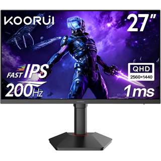 Moniteur KOORUI 27" QHD 200Hz Fast IPS HDR400