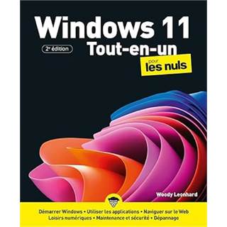 Windows 11 Tout-en-un Pour les Nuls (2e Édition) - Le Guide Complet
