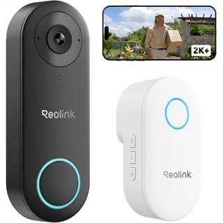 Reolink Sonnette Connectée WiFi 5MP - Vidéo Interphone Extérieur Étanche