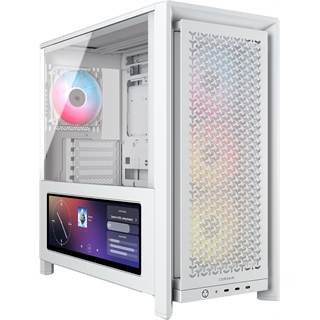 CORSAIR Frame 4000D LCD RS ARGB – Boîtier PC ATX avec Écran Tactile XENEON Edge 14,5" RGB