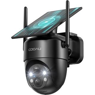 Caméra Surveillance COOAU 2K Solaire Extérieure - Sécurité Connectée