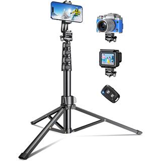 Trépied Smartphone 177cm Aluminium + Télécommande Bluetooth