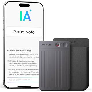 Plaud Note - Enregistreur Vocal IA avec Transcription et Résumé