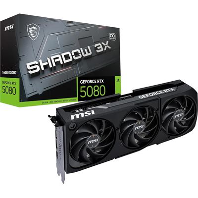 MSI RTX 5080 16G Shadow 3X OC – Carte Graphique Gaming