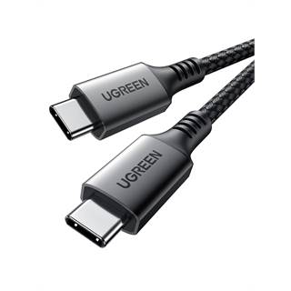 Câble UGREEN USB-C vers USB-C 100W PD 5A 1M - Charge Rapide Nylon