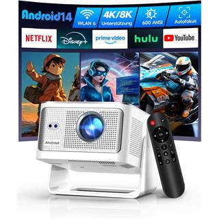 Mini Projecteur Portable 4K WiFi 6 Android 14 - Home Cinéma