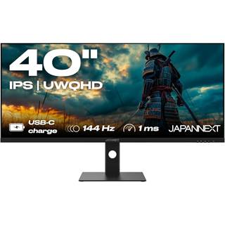 JAPANNEXT Écran PC Gamer 40" UWQHD IPS 144Hz USB-C 90W - JN-IPS401UWQHD144-C90W