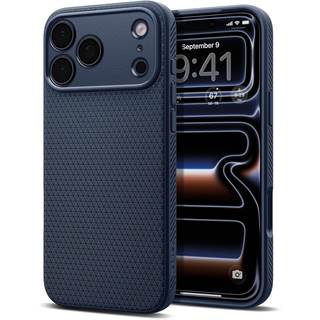 Photo Spigen Liquid Air - Coque Fine & Flexible iPhone 17 Pro (Bleu Marin) - 15,99 EUR
