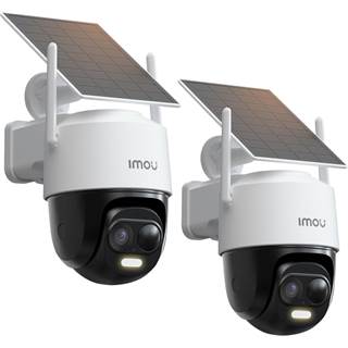 Imou 3K Caméra Surveillance Solaire Extérieure WiFi - Lot de 2