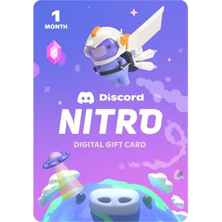 Discord Nitro - Abonnement Standard 1 mois | Code à télécharger