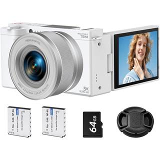 Appareil Photo 5K 72MP Compact - Zoom 6X, Écran Orientable