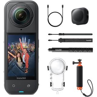 Insta360 X5 - Caméra 360° 8K Étanche Pack Plongée