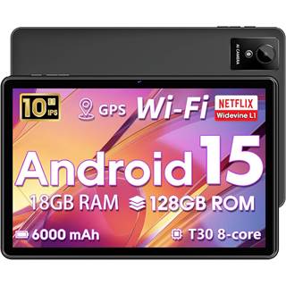 Tablette 10" Android 15 Hasskya - 128 Go & Widevine L1