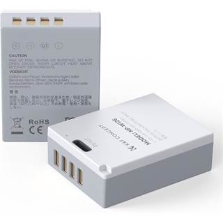 Batteries K&F CONCEPT NP-W126 USB-C x2 pour Fujifilm
