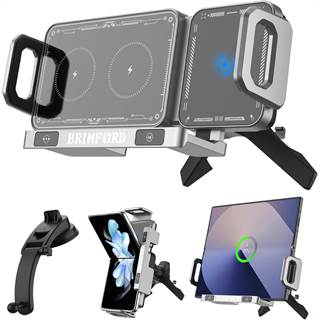 Support Voiture Qi Rapide pour Samsung Z Fold & iPhone 17/16 - 33,98 EUR
