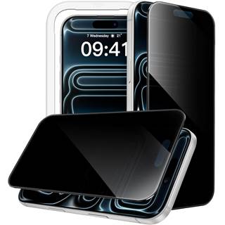 Film de Protection Anti-Espion 360° JETech pour iPhone 17 Pro - Lot de 2