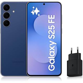 Samsung Galaxy S25 FE - Smartphone Android 5G avec Galaxy AI, 128 Go (Bleu Nuit)