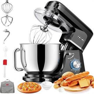 CHeflee Robot Pâtissier Professionnel 2000W – Bol 7.2L en Acier Inoxidable