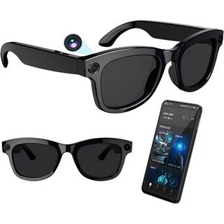 Lunettes Connectées IA : ChatGPT, Caméra HD & Traduction