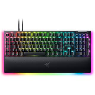 Razer BlackWidow V4 Pro – Clavier Mécanique Jaune AZERTY Noir