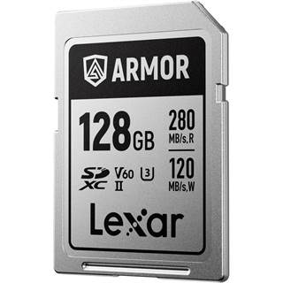 Lexar Armor Silver Pro SD 128 Go UHS-II : Robustesse Acier et Performance V60 pour vos Reflex