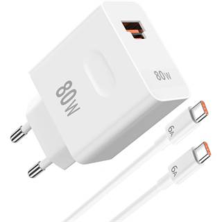 Photo Kit Chargeur Rapide 80W + Câble USB-C 1m pour Honor - 26,98 EUR