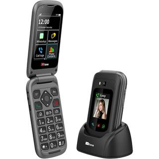 TTfone TT970 – Smartphone à clapet tactile 4G pour seniors, bouton d’urgence