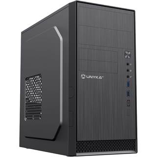 UNYKAch Aero C12 V2 – Boîtier Micro ATX compact avec USB-C et double USB 3.0