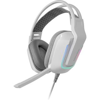 Casque Gaming Mars Gaming MH-Strike RGB Blanc