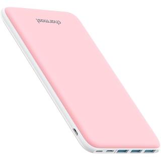 Batterie Externe Charmast 26800mAh Rose - Charge Rapide & Multi-Ports