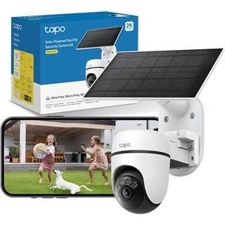 Tapo C610 Kit Caméra Extérieure 2K+ Panneau Solaire