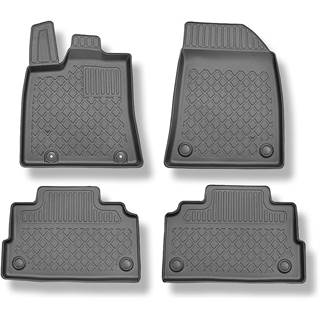 Mossa Tapis de Sol TPE pour BYD Dolphin Surf Hayon - 4 pcs Noir
